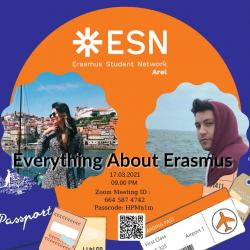 Hello fellows, We are planning an Erasmus experience day for you. Our Alumni will talk about their own Erasmus and experiences. Moreover, we will also mention ESC projects too; so, prepare your question and come join us! 